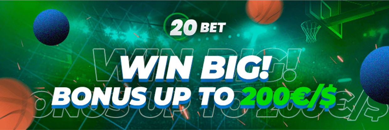 20bet ক্যাসিনো ওয়েলকাম বোনাস